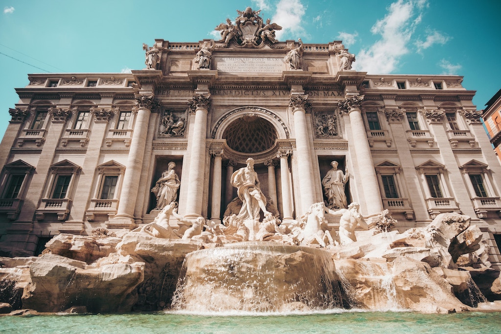 fontaine trevi visiter rome en 3 jours
