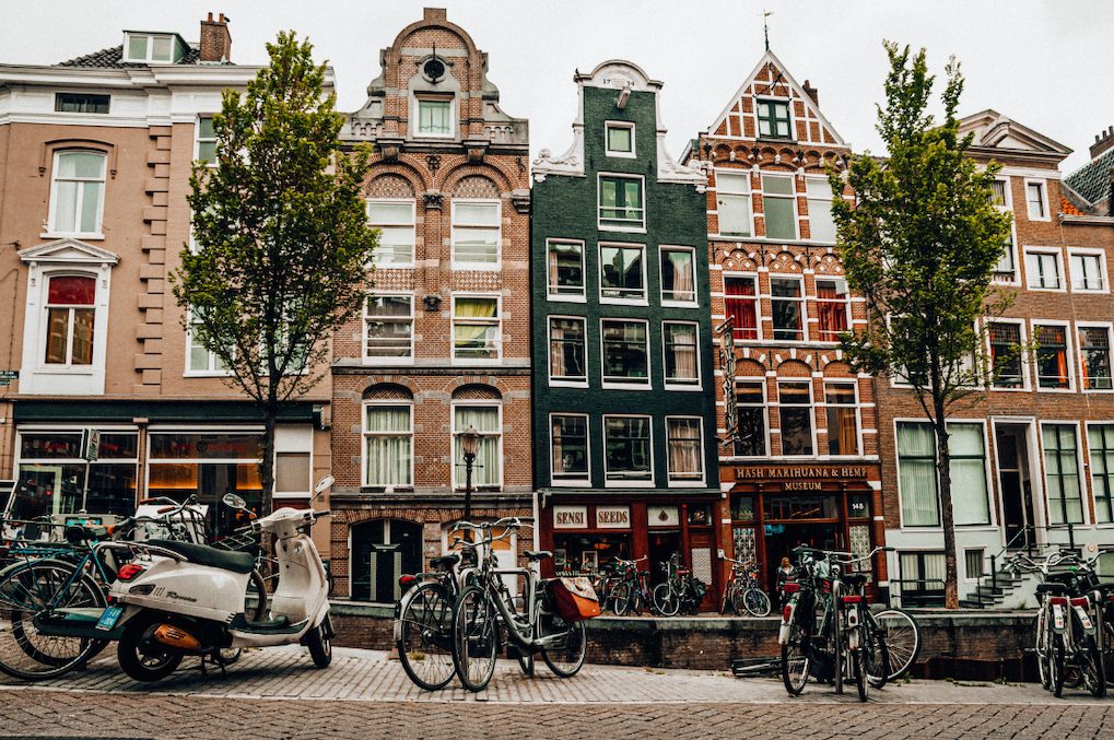amsterdam batiments ville