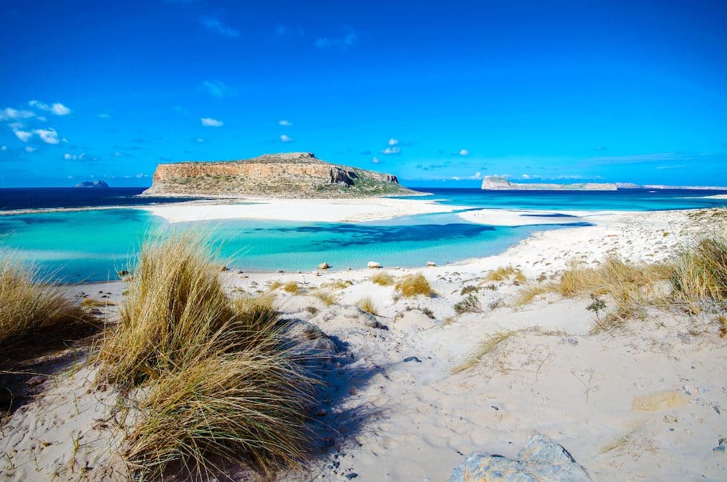 balos crete lagon beach