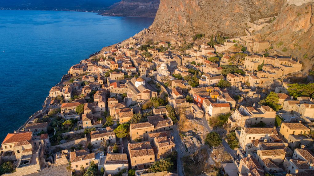 peloponnese ville mer
