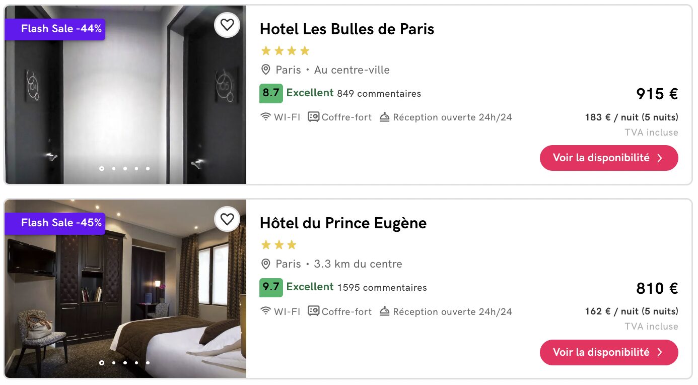 stayforlong avis interface