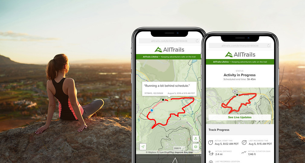 alltrails avis randonnee