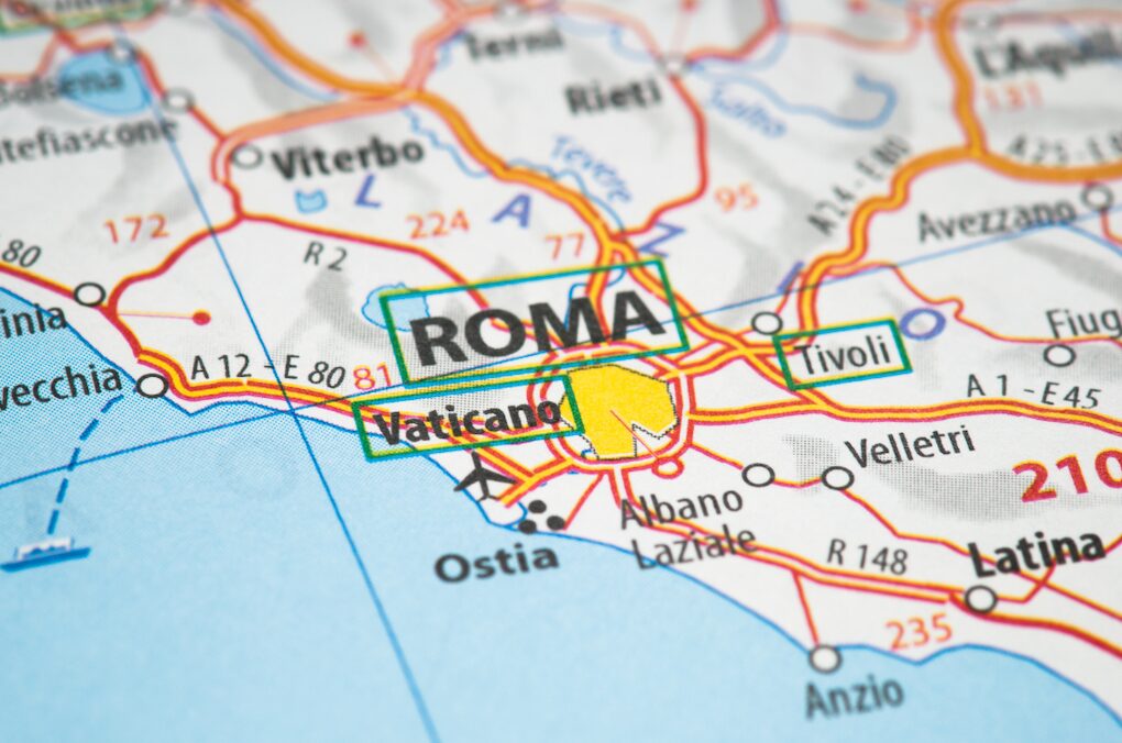 comment aller a rome