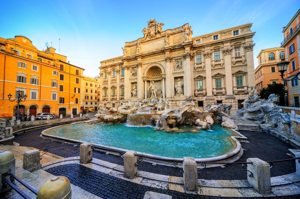 visiter rome en 4 jours fontaine trevi