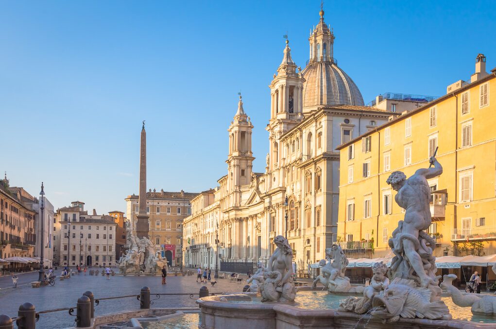 pizza navona visiter rome en 5 jours