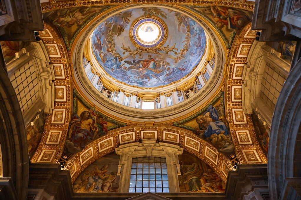 plafond basilique saint pierre