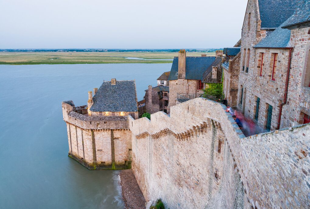 rempart mont saint michel