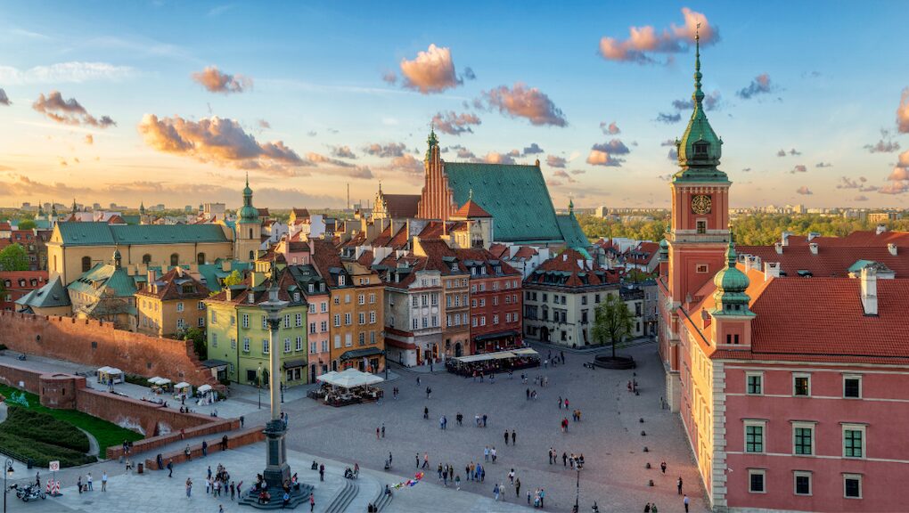 varsovie centre ville destinations pas cheres europe