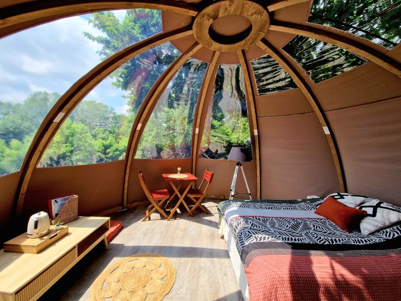 logement insolite pays basque dome