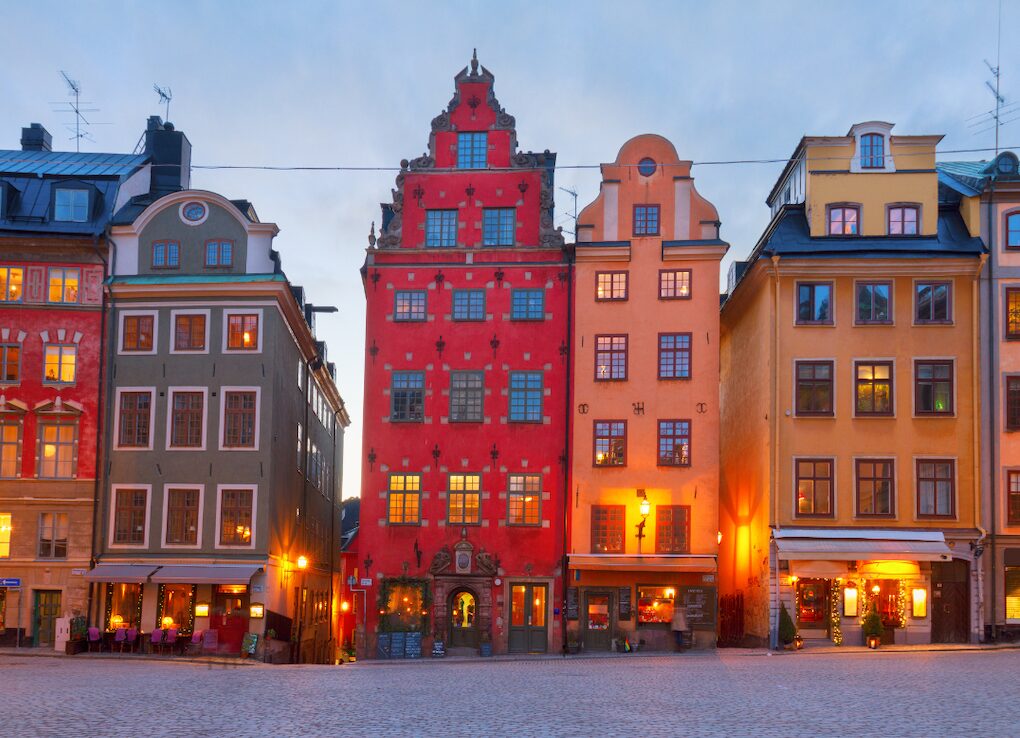 gamla stan la nuit