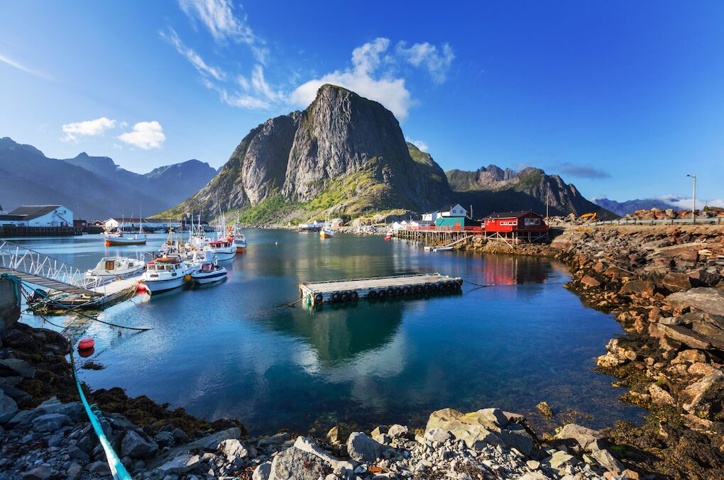 iles lofoten norvege en ete