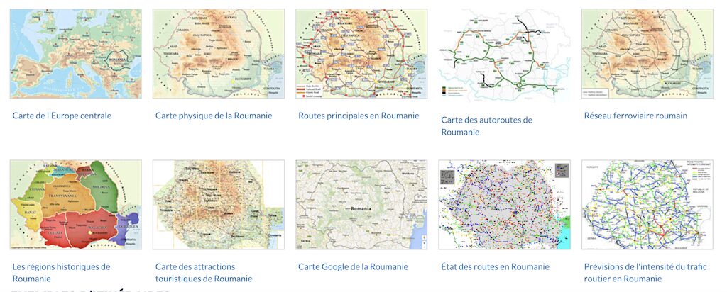 transylvanie carte