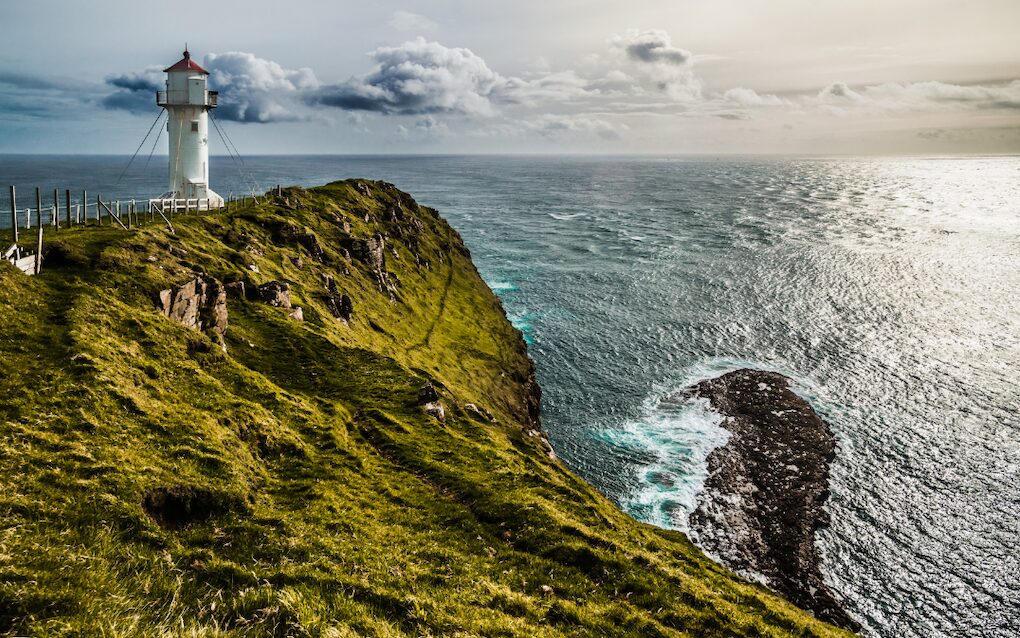 Phare d'Akraberg, Suðuroy, Îles Féroé