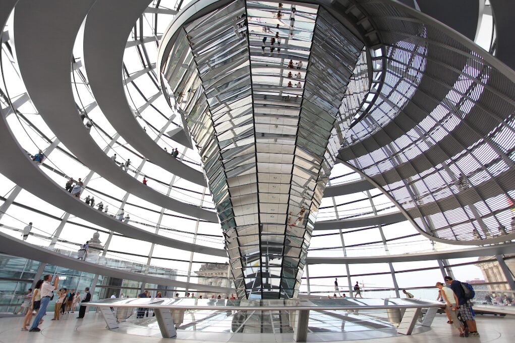 Reichstag et sa coupole, Berlin