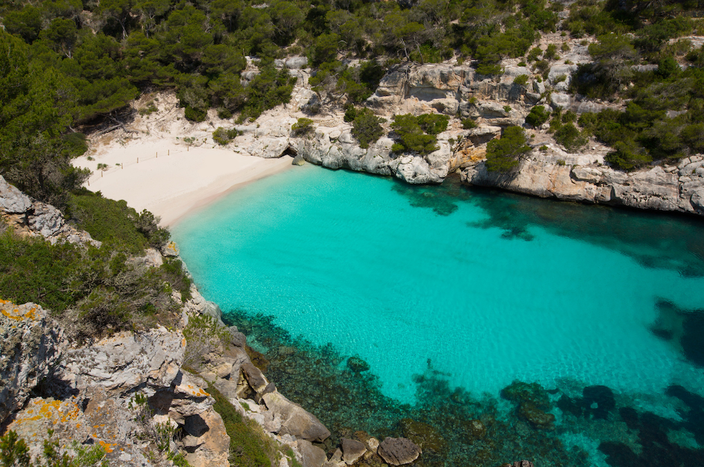 Cala Macarelleta, Minorque